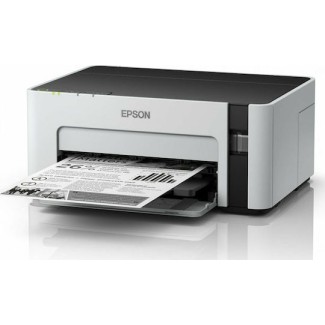 Epson EcoTank ET-M1120 Ασπρόμαυρος Εκτυπωτής Inkjet με WiFi και Mobile Print C11CG96402