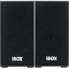 iBox IGLSP1 Ηχεία Υπολογιστή 2.0 με Ισχύ 10W σε Καφέ Χρώμα