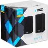 iBox IGLSP1 Ηχεία Υπολογιστή 2.0 με Ισχύ 10W σε Μαύρο Χρώμα