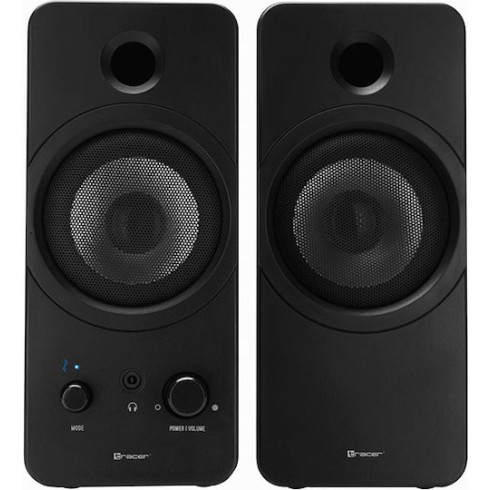 Tracer Mark Ηχεία Υπολογιστή 2.0 με Bluetooth και Ισχύ 12W σε Μαύρο Χρώμα