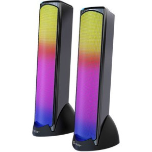 Tracer Sigma Ηχεία Υπολογιστή 2.0 με RGB Φωτισμό και Ισχύ 10W σε Μαύρο Χρώμα