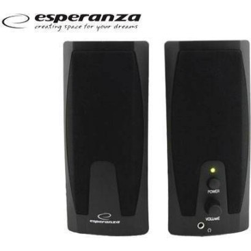 Esperanza Giocoso Ηχεία Υπολογιστή 2.0 με Ισχύ 2W Μαύρα