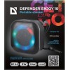 Defender Enjoy 10 Ηχείο Bluetooth 3W με Διάρκεια Μπαταρίας έως 5 ώρες Μαύρο