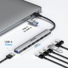 Unitek Hub 7 Θυρών USB 2.0 με σύνδεση USB-A / USB-C Γκρι