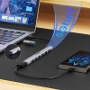 Unitek Hub 7 Θυρών USB 2.0 με σύνδεση USB-A / USB-C Γκρι