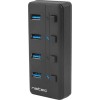 Natec Mantis Hub 4 Θυρών USB 3.0 με σύνδεση USB-A