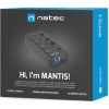 Natec Mantis Hub 4 Θυρών USB 3.0 με σύνδεση USB-A