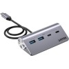 Unitek Hub 4 Θυρών USB 3.2 με σύνδεση USB-A Γκρι