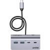 Unitek Hub 4 Θυρών USB 3.2 με σύνδεση USB-A Γκρι