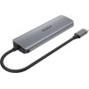 Unitek uHUB P5+ Hub 5 Θυρών USB 3.2 με σύνδεση USB-C Γκρι