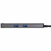 Unitek USB-C / USB-A Docking Station με 4K PD Ethernet Γκρι (H1112F)