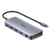 Unitek USB-C Docking Station με HDMI 4K PD Ethernet Γκρι (D1120A01)