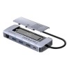Unitek USB-C Docking Station με HDMI 4K PD Ethernet Γκρι (D1120A01)