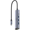 Cudy Hub 5 Θυρών USB 3.0 με σύνδεση USB-C Γκρι