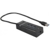 iBox Hub 4 Θυρών USB 2.0 με σύνδεση USB-A