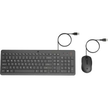 HP Wired Keyboard And Mouse 150 Σετ Πληκτρολόγιο & Ποντίκι Αγγλικό US