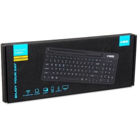 iBox Kallisto Ασύρματο Bluetooth Πληκτρολόγιο Αγγλικό US