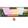 Media-Tech Gaming Μηχανικό Πληκτρολόγιο 60% με Cherry MX Red διακόπτες και RGB φωτισμό (Αγγλικό US)