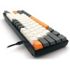 Media-Tech Gaming Μηχανικό Πληκτρολόγιο 60% με Cherry MX Red διακόπτες και RGB φωτισμό (Αγγλικό US)