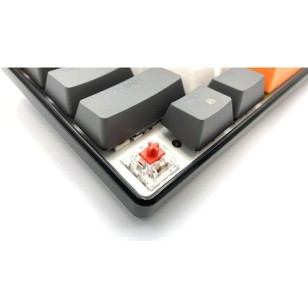 Media-Tech Gaming Μηχανικό Πληκτρολόγιο 60% με Cherry MX Red διακόπτες και RGB φωτισμό (Αγγλικό US)