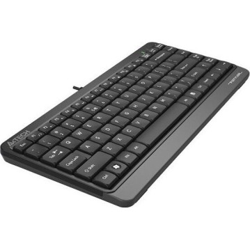 A4Tech FSTYLER FK11 Πληκτρολόγιο Αγγλικό US Γκρι