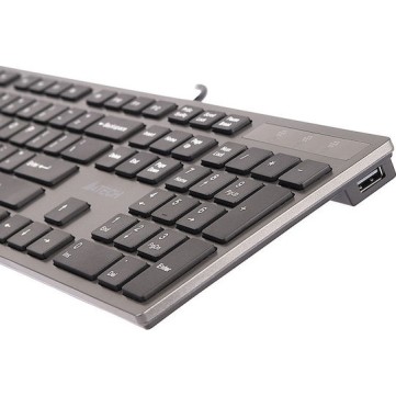 A4Tech KV-300H Πληκτρολόγιο Αγγλικό US