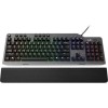 Lenovo Legion K500 Gaming Μηχανικό Πληκτρολόγιο με Outemu Red διακόπτες και RGB φωτισμό (Αγγλικό US) Γκρι