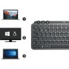 Logitech MX Keys Mini Ασύρματο Bluetooth Πληκτρολόγιο International English Γκρι