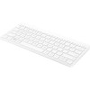 HP 350 Ασύρματο Bluetooth Πληκτρολόγιο Αγγλικό US Λευκό