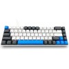 Media-Tech Red Core MX60 Gaming Μηχανικό Πληκτρολόγιο 60% με Cherry MX Red διακόπτες και RGB φωτισμό (International English) Blue/Graphite