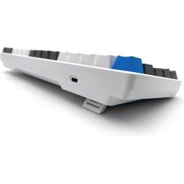 Media-Tech Red Core MX60 Gaming Μηχανικό Πληκτρολόγιο 60% με Cherry MX Red διακόπτες και RGB φωτισμό (International English) Blue/Graphite