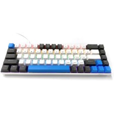 Media-Tech Red Core MX60 Gaming Μηχανικό Πληκτρολόγιο 60% με Cherry MX Red διακόπτες και RGB φωτισμό (International English) Blue/Graphite