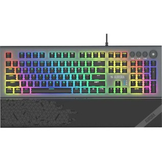 iBox Aurora K5 Gaming Μηχανικό Πληκτρολόγιο με KRGD Red διακόπτες και RGB φωτισμό (Αγγλικό US)