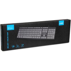 iBox Eris Πληκτρολόγιο Αγγλικό US Γκρι