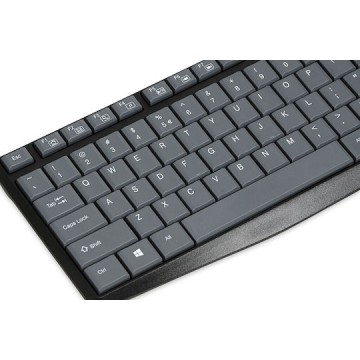 iBox Eris Πληκτρολόγιο Αγγλικό US Γκρι