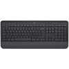 Logitech Signature K650 Ασύρματο Bluetooth Πληκτρολόγιο Αγγλικό US Graphite