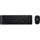 Logitech MK220 Ασύρματο Σετ Πληκτρολόγιο & Ποντίκι Αγγλικό US