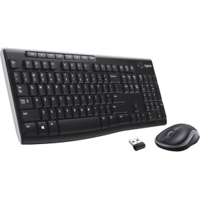 Logitech Wireless Combo MK270 Σετ Πληκτρολόγιο & Ποντίκι International English
