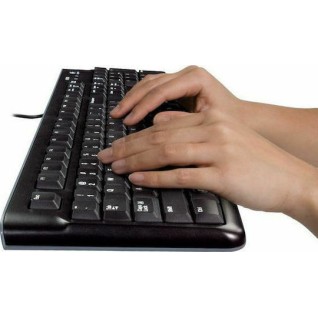 Logitech Desktop MK120 (920-002562) Σετ Πληκτρολόγιο & Ποντίκι Αγγλικό US