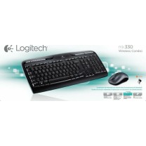 Logitech Wireless Combo MK330 Σετ Πληκτρολόγιο & Ποντίκι Αγγλικό US