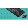 Logitech Wireless Combo MK330 Σετ Πληκτρολόγιο & Ποντίκι Αγγλικό US
