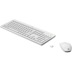 HP 230 Ασύρματο Σετ Πληκτρολόγιο & Ποντίκι International English Λευκό