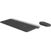 Logitech MK470 Ασύρματο Σετ Πληκτρολόγιο & Ποντίκι Αγγλικό US Γκρι