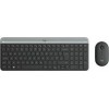 Logitech MK470 Ασύρματο Σετ Πληκτρολόγιο & Ποντίκι Αγγλικό US Γκρι