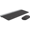 Logitech MK470 Ασύρματο Σετ Πληκτρολόγιο & Ποντίκι Αγγλικό US Γκρι
