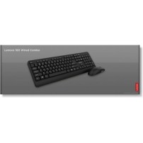 Lenovo 160 Combo Σετ Πληκτρολόγιο & Ποντίκι Αγγλικό US