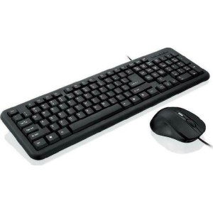 iBox Office KIT II Σετ Πληκτρολόγιο & Ποντίκι Αγγλικό US