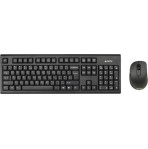 A4Tech Wireless Desktop Padless 7100n Σετ Πληκτρολόγιο & Ποντίκι Αγγλικό UK Λευκό