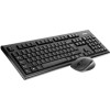 A4Tech Wireless Desktop Padless 7100n Σετ Πληκτρολόγιο & Ποντίκι Αγγλικό UK Λευκό