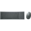 Dell KM7120W Ασύρματο Bluetooth Σετ Πληκτρολόγιο & Ποντίκι Αγγλικό US Ασημί